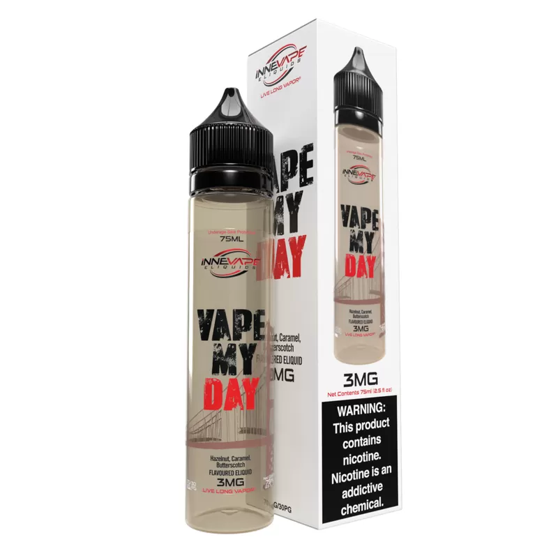 VAPE MY DAY - BY INNEVAPE ELIQUID - 3 mg - 75 ml - Image 3