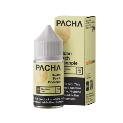 PACHAMAMA SALT - Golden Peach Pineapple - 30ML E-Liquid - 25MG