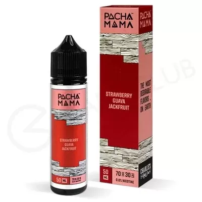 Strawberry, Guava and Jackfruit Shortfill E-Liquid by Pacha Mama 50ml