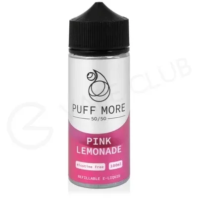 Pink Lemonade Shortfill E-Liquid by Puff More 100ml