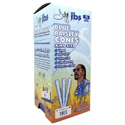 Dogg lbs Blue Paisley KSS Prerolled Cones – 75ct