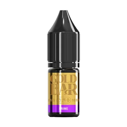 Gold Bar Prime Nic Salt vape Juice - 10 Pack
