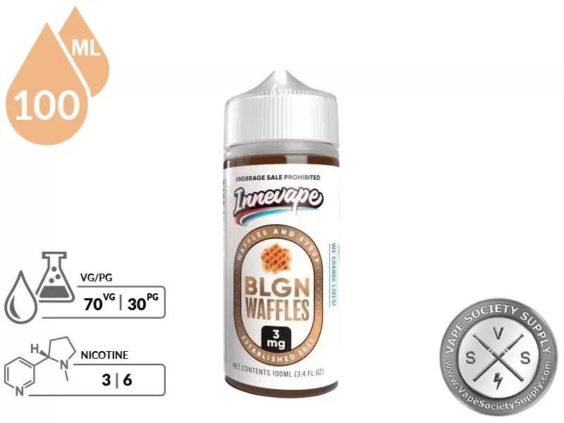 BLGN Waffles Innevape 100ml - Image 2