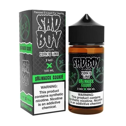 Sadboy E-Liquid – Shamrock Cookie 100ml