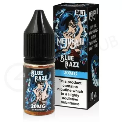Blue Razz Nic Salt E-Liquid by Mejusa