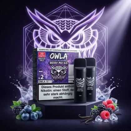 OWLA Pods – Berry Mix Ice (2er Pack)