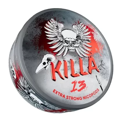 13 Killa Nicotine Pouches 16.5mg – 5 Tubs