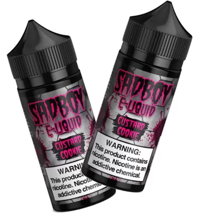 SadBoy Custard Cookie Vape e-Liquid 100mL - Beyondvape