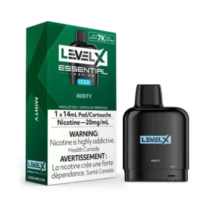 Level X Essential Series – Minty Ice – Flavour Beast Pods - Eliquidsupply