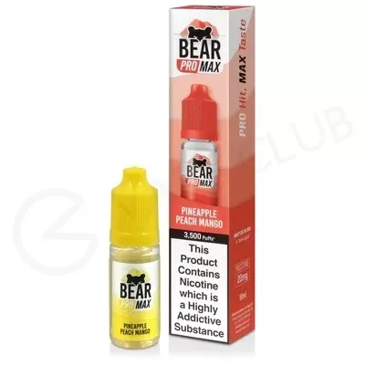 Pineapple Peach Mango Nic Salt E-Liquid by Bear Pro Max
