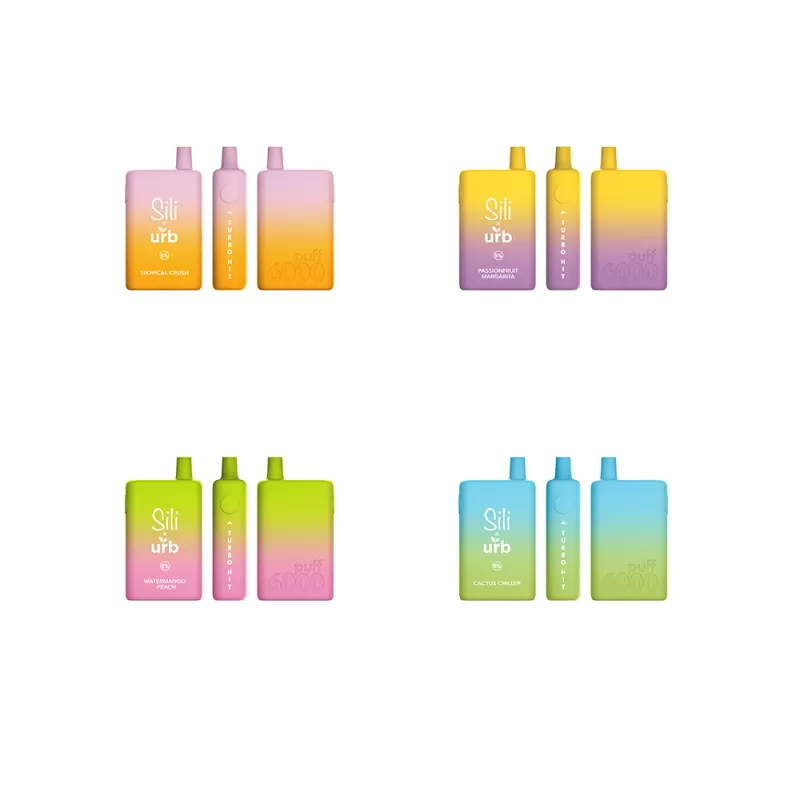 Sili X Disposable | 6000 Puffs | 16mL *** - Passionfruit Margarita
