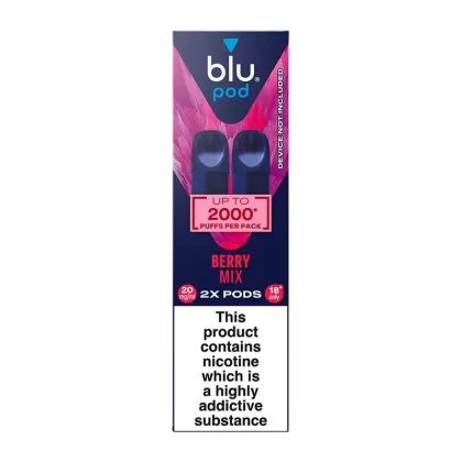 Blu Bar Berry Mix Pods (2 Pack) - Strength#20mg (353282)