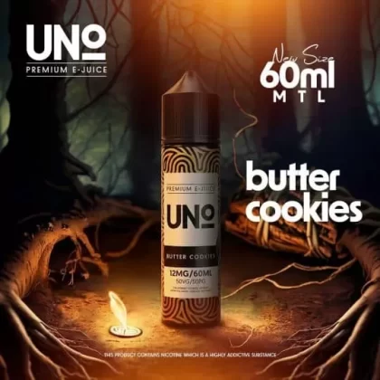 UNO MTL BUTTER COOKIES VAPE ELIQUID - Vape Product, Vape Product; Vape Product, Vape Product