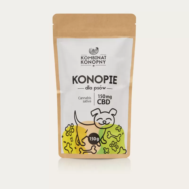 Kombinat Konopny – Hemp for Dogs 150 mg CBD, 150 g - Vape Store