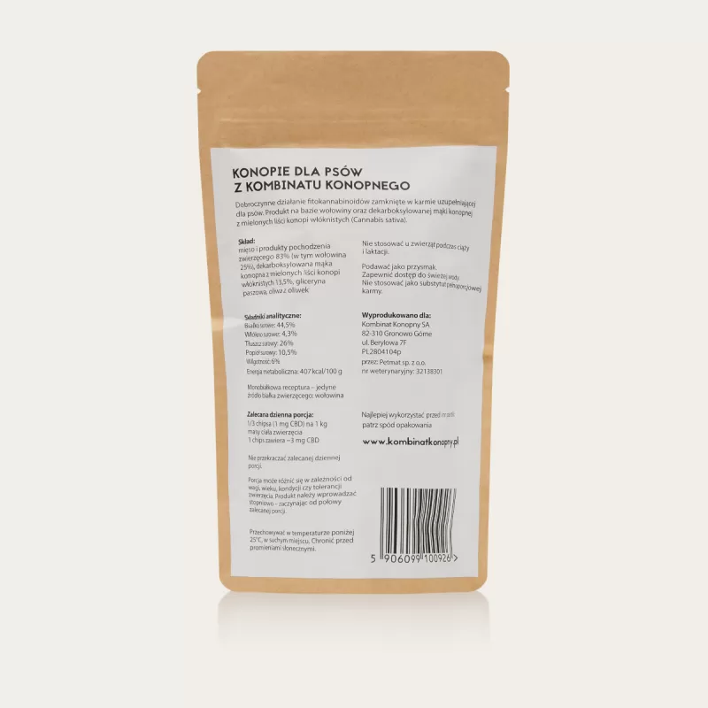 Kombinat Konopny – Hemp for Dogs 150 mg CBD, 150 g - Vape Store - Image 2