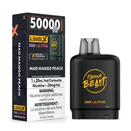 Level X Flavour Beast G2 Ultra – Mad Mango Peach