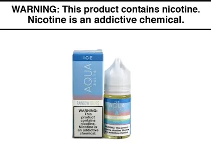 DROPS MENTHOL BY AQUA SALT 30ML - Vapejuice