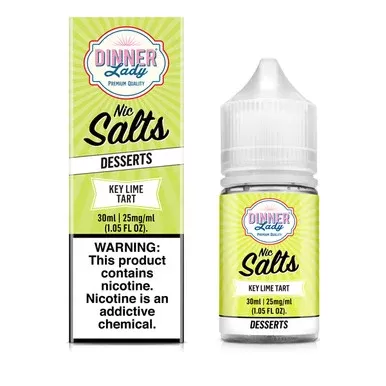 Key Lime Tart Dinner Lady TFN Salts 30mL