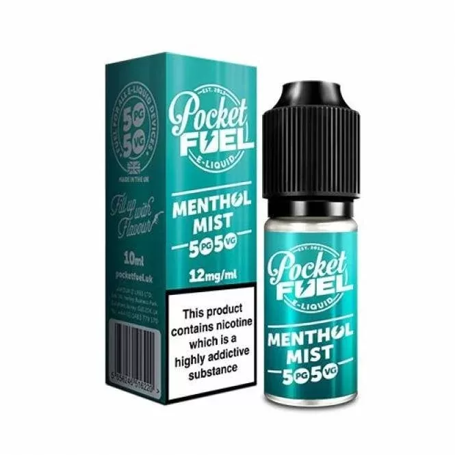 Pocket Fuel Menthol Mist 50/50 E Liquid (10ml)