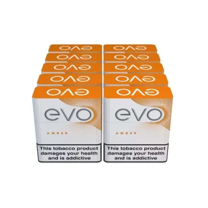 Ploom Evo Amber Tobacco Sticks – 10 Packs (200 sticks) - Ejuicewarehouse