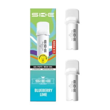 Blueberry Lime SKE 600 Pro Pods - 10mg - Vape Product