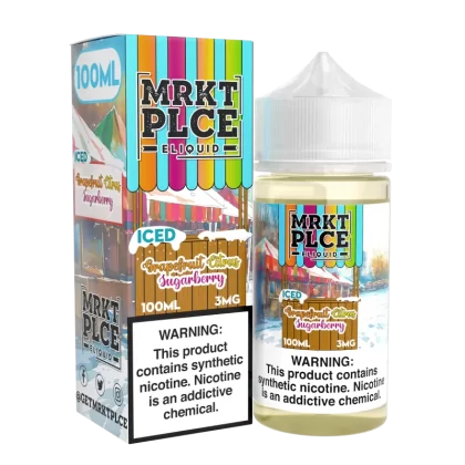 MRKTPLCE - ICED Grapefruit Citrus Sugarberry - 100ML E-Liquid - 0MG