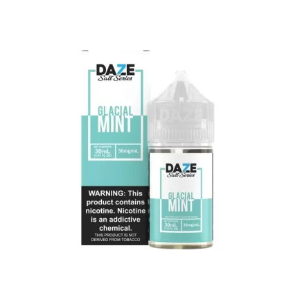 7 Daze Salt Series Glacial Mint eJuice - Vape Product; Vape Product, Vape Product (1BE43B)
