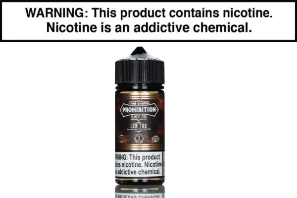 Sin Tax by Prohibition 100mL - Vape Product, Vape Product