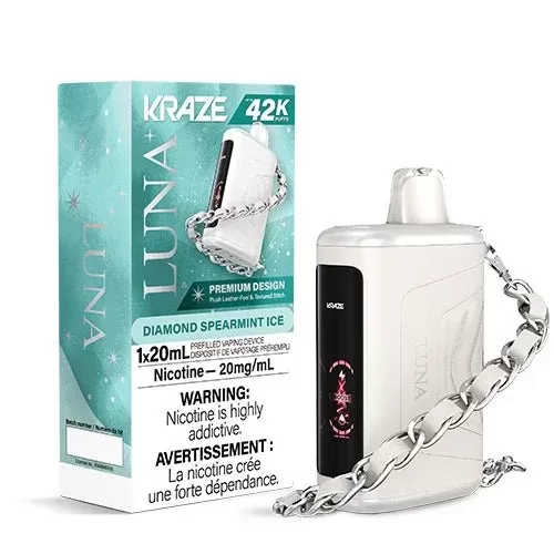 Kraze LUNA Rechargeable Disposable Vape