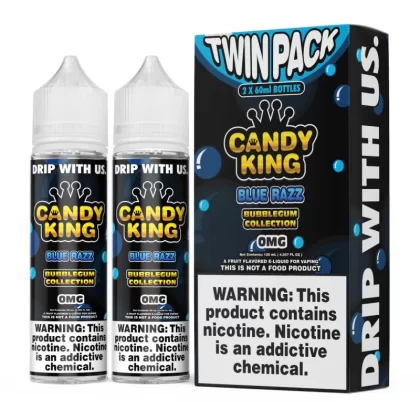 Candy King Bubblegum E-Liquid 60ml Twin Pack - Tropic / 6mg