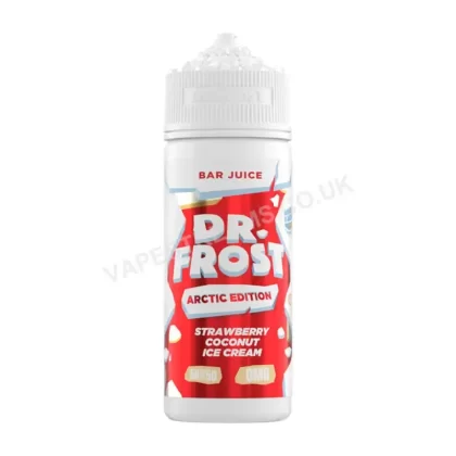 Dr Frost Arctic Edition Strawberry Coconut Ice Cream 100ml E-Liquid Shortfill