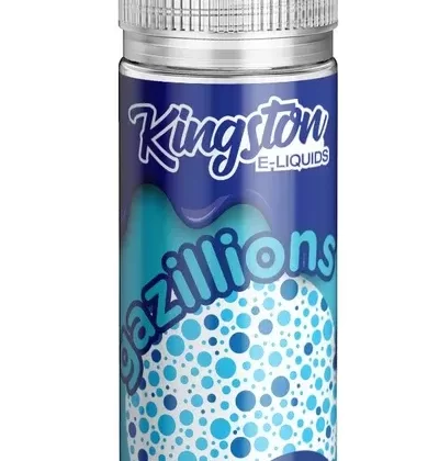 BLUE RASPBERRY E LIQUID KINGSTON GAZZILIONS 100ML 70VG