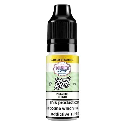 Dinner Lady Dessert Bar Salts Pistachio Gelato Nic Salt - Strength#10mg>20mg