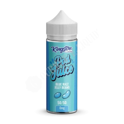 Blue Razz Jelly Beans by Kingston Pod Juice E-Liquids