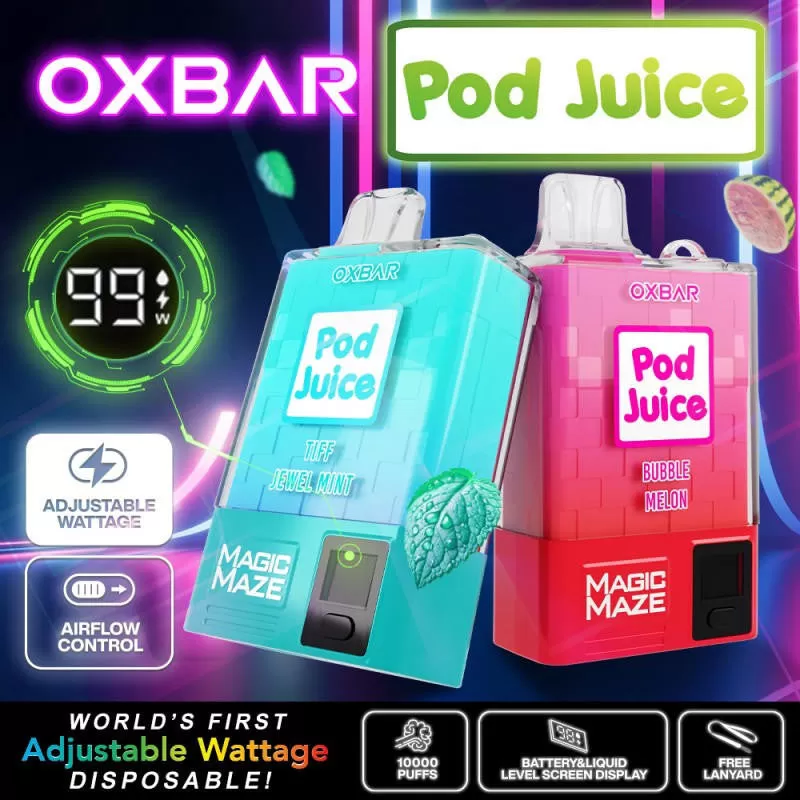 Pod Juice x OXBAR Magic Maze Pro 10K - Vapeciga - Image 3