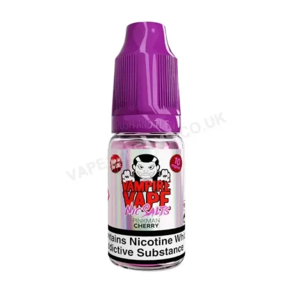 Pinkman Cherry Nic Salt E-Liquid by Vampire Vape - Vapestreams Co