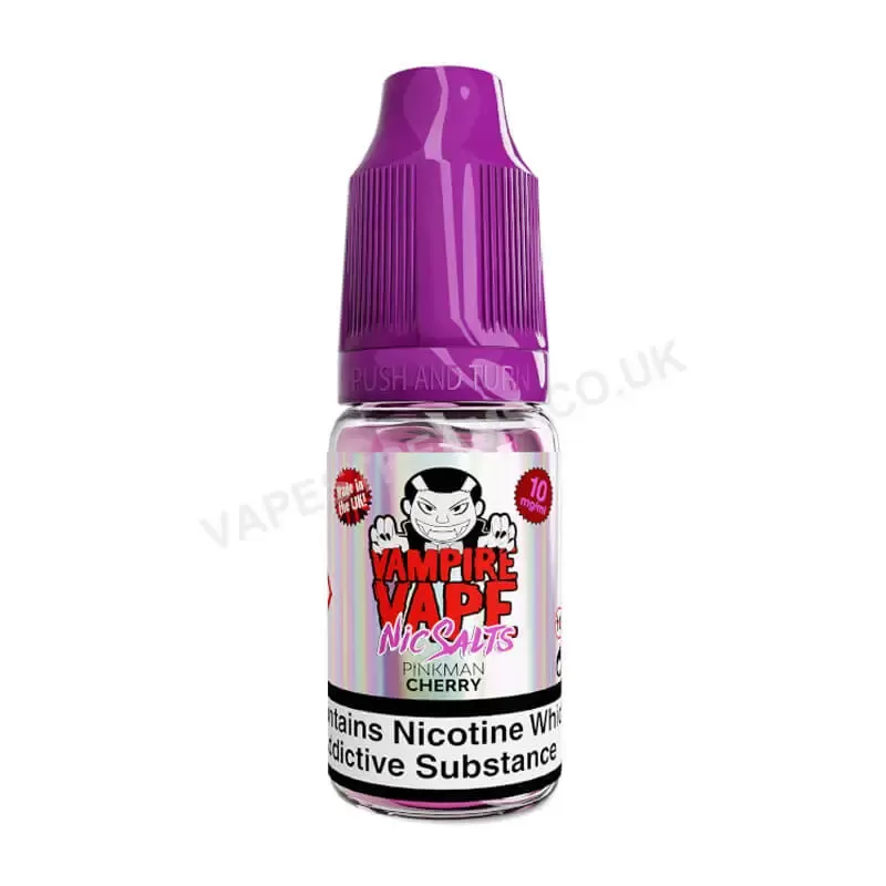 Pinkman Cherry Nic Salt E-Liquid by Vampire Vape - Vapestreams Co