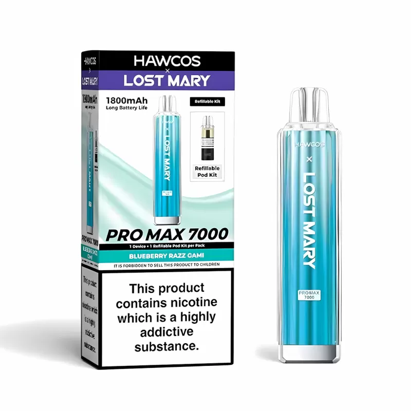 Hawcos x Lost Mary Pro Max 7000 Pod Kit - Banana Ice - Image 3