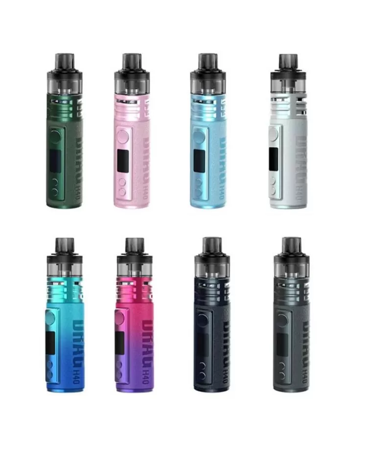 VOOPOO Drag H40 40W Pod Mod Starter Kit - Black, Green (30FD58)