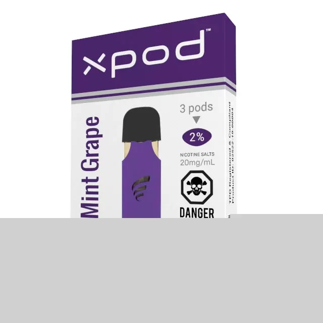 XPOD – Grape Mint Vape PODS 3-PACK