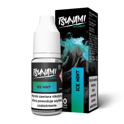 Liquid Tsunami Salt 20mg 10ml Ice Mint