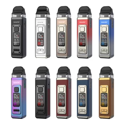 Smok RPM4 60W Pod Mod System Kit 1650mAh - Silver Blue / HK