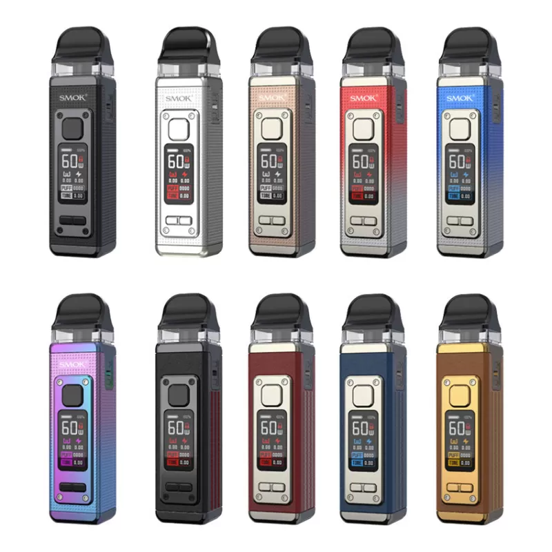 Smok RPM4 60W Pod Mod System Kit 1650mAh - Silver Blue / HK