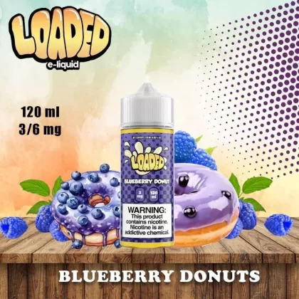 LOADED BLUEBERRY DONUT 120ML - Ejuicewarehouse