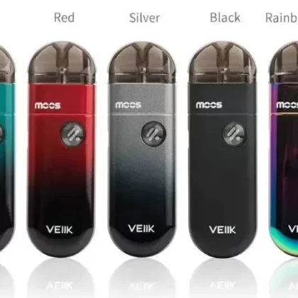 VEIIK MOOS Pod Vape Kit - Colour#Blue>Black