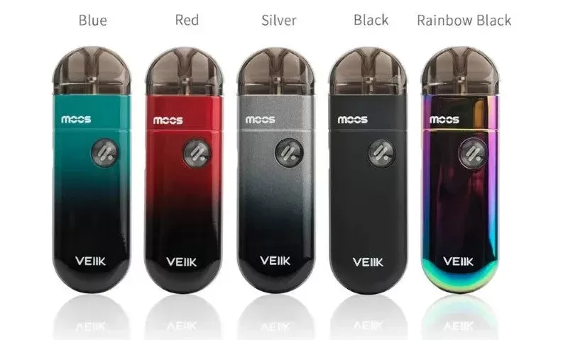 VEIIK MOOS Pod Vape Kit - Colour#Blue>Black