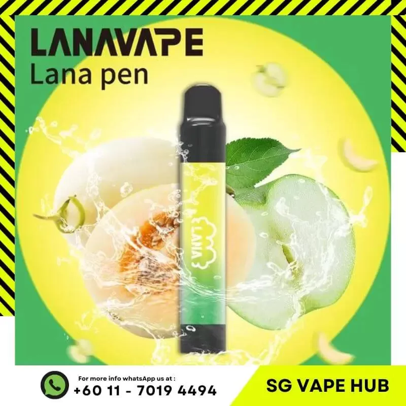 LANA PEN 2000 Puffs - Tie Guan Yin - Sgvapeshubsafety - Image 3
