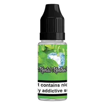 High PG Mental Menthol e-liquid by QuitterZ 70PG 30VG