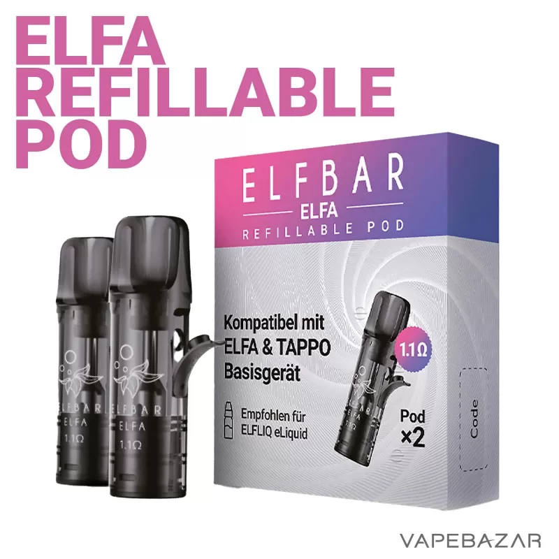 Elf Bar ELFA – Refillable Pod – (2er Pack) - Elfa by ELFBAR / Elf Bar - Image 2