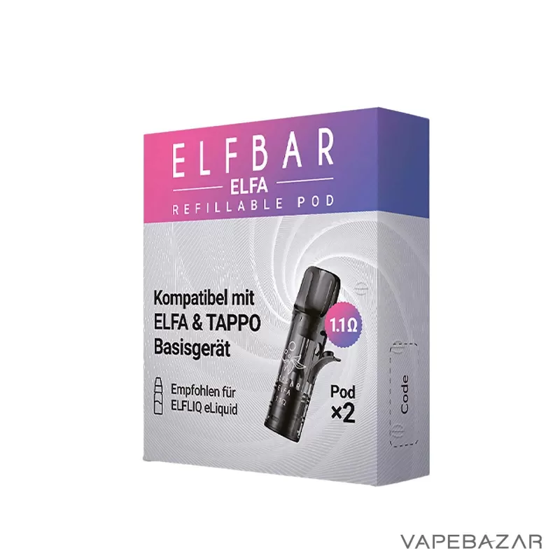 Elf Bar ELFA – Refillable Pod – (2er Pack) - Elfa by ELFBAR / Elf Bar - Image 3